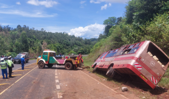 4 dead, others critically injured after accident involving Kensilver Bus at Nithi bridge