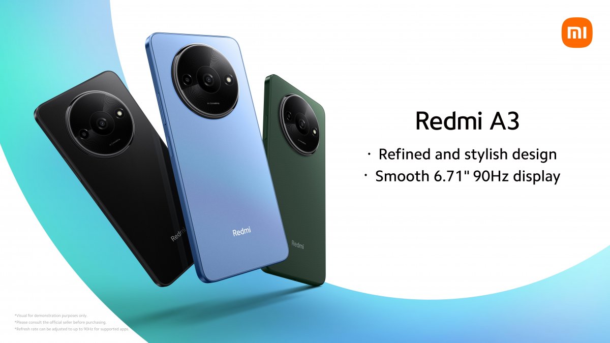 Xiaomi Kenya unveils Redmi A3 - whose stylish design meets large, high refresh rate display