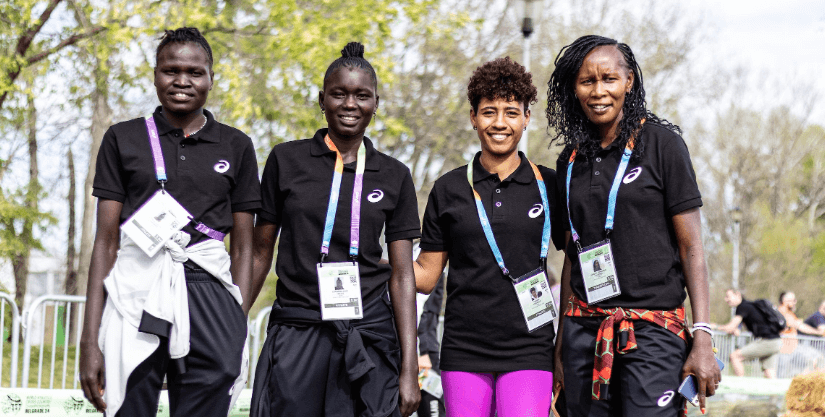 All-female Athlete Refugee Team makes history in Belgrade under coach Janeth Jepkosgei