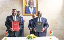 Kenya and Ghana have signed 7 MoUs to enhance bilateral ties.