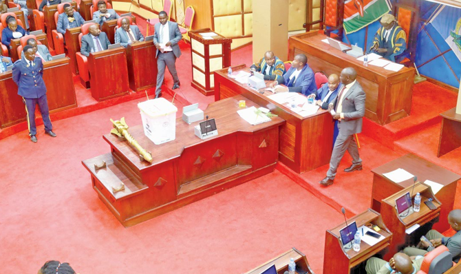 Gathungu flags wanton spending among counties