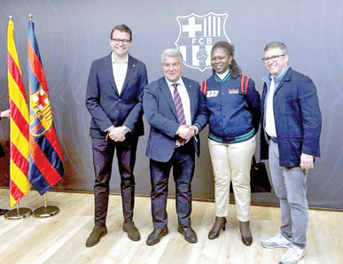 Kenya Academy of Sports to foster relationship with Spanish side FC Barcelona