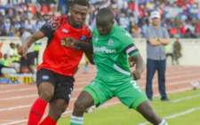 Gor Mahia and AFC Leopards in a Mashemeji Derby action. PHOTO/(@Officialfkfpl)/X