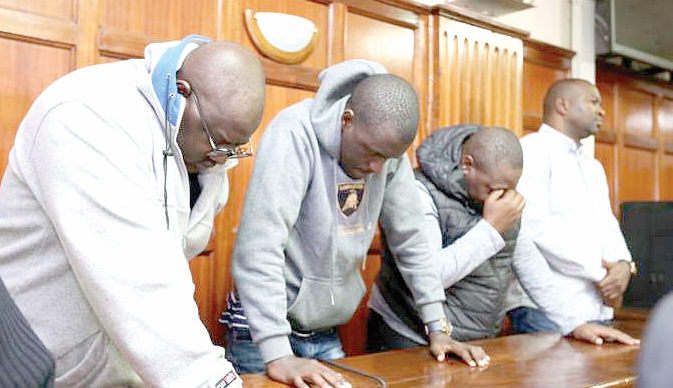 Arrest warrant against four suspects in Echesa Sh39b fake arms case