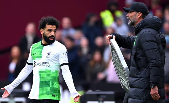 ‘There’s going to be fire if I speak’ – Salah adds fuel to touchline row with Klopp