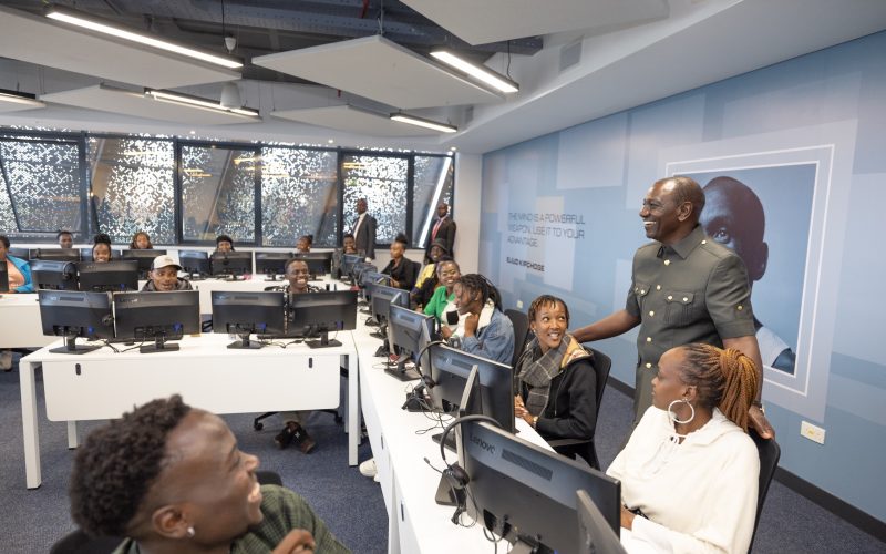 President Ruto made during the launch of Call Centre International (CCI) Global Contact Centre at Tatu City in Ruiru. PHOTO/State House