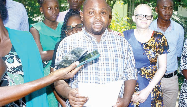 Lobby unveils policy to curb GBV among people with disability