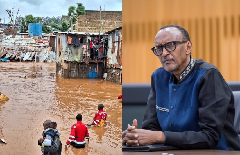 Rwanda President Kagame extends condolences to Kenya over ongoing flood tragedy