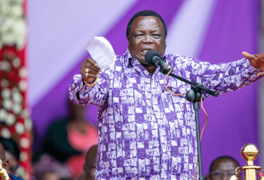 Central Organization of Trade Unions (COTU)  Secretary General Francis Atwoli during a past Labour Day celeration. PHOTO/COTU-K Website