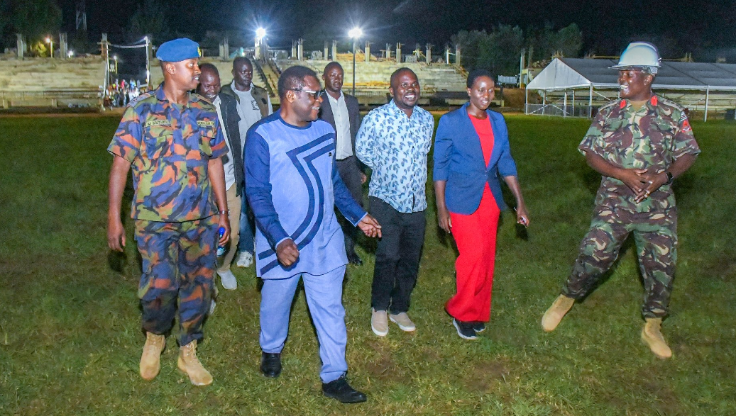 Lusaka conducts late-night inspection of Masinde Muliro stadium