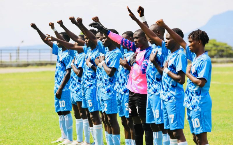 MOFA singing their anthem post match PHOTO/MOFA/FACEBOOK