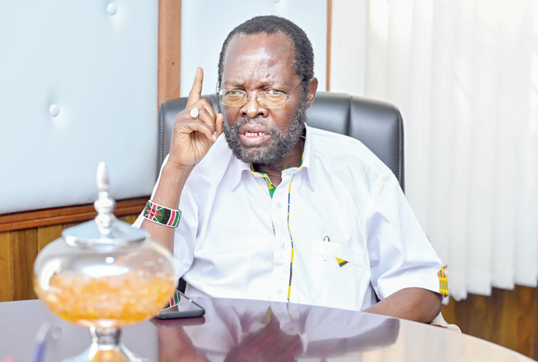 Kisumu Governor Anyang Nyong'o. PHOTO/Print