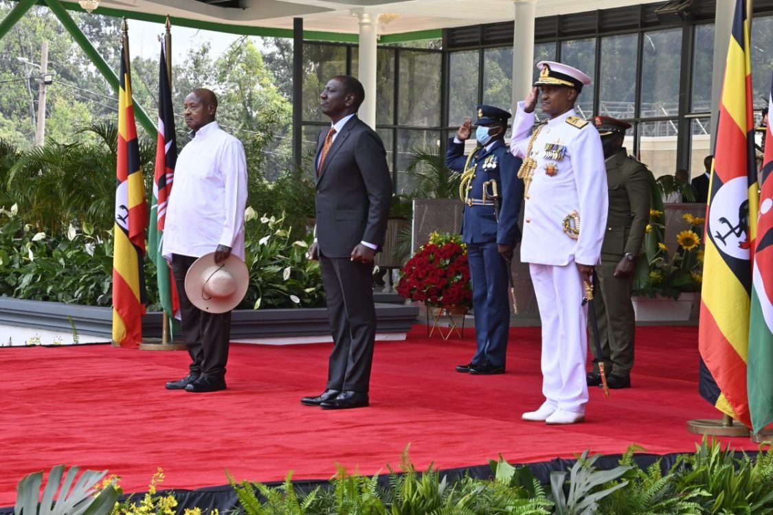 President Ruto hails Uganda-Kenya relations in meeting with Museveni