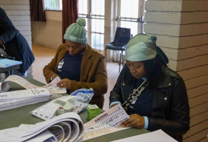 South Africa conducts general elections. PHOTO/@4thPresidentKE/X
