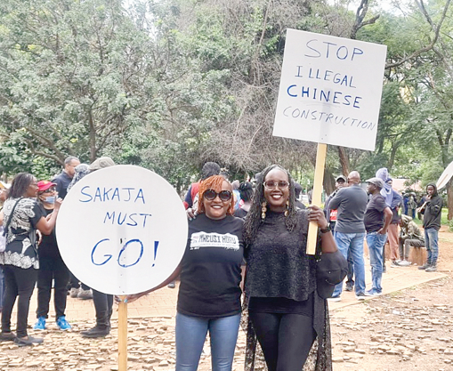 Nairobi residents protest forced evictions, fault governor Sakaja