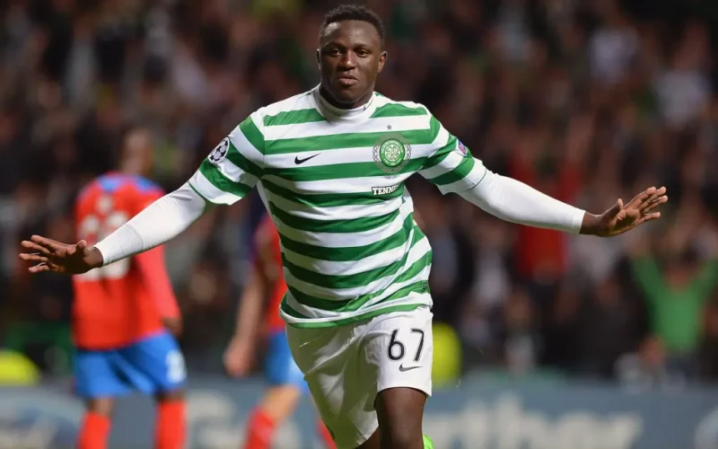 Victor Wanyama celebrates a goal during his time at Celtic. PHOTO/FIFA