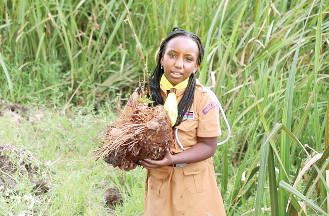 Ten-year-old girl aims to plant one miIlion trees by end year