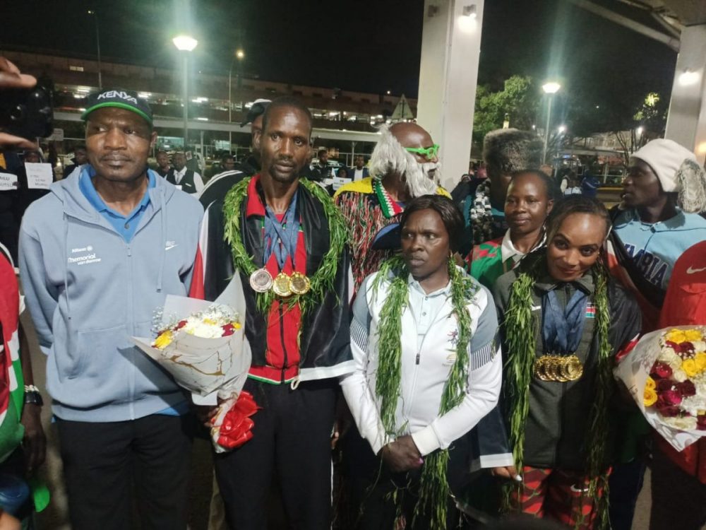 Athletics Masters team receive heroic welcome after stellar show in Albania