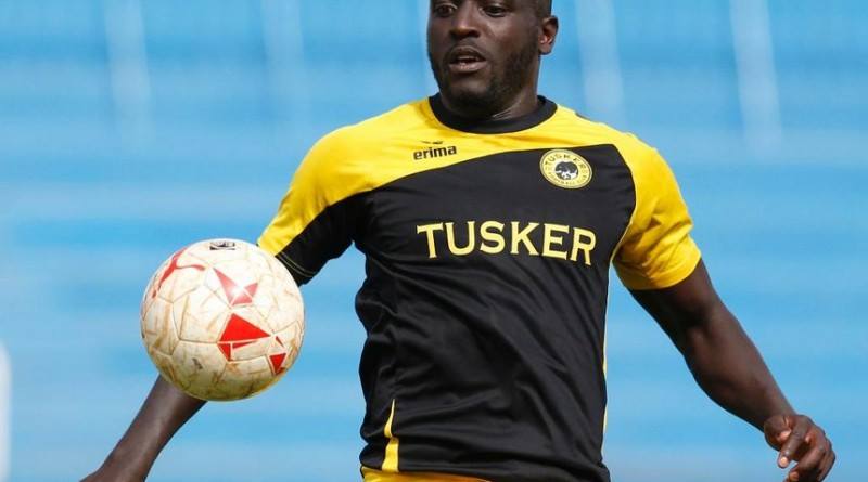 Eugene Asike in action for Tusker. PHOTO/Eugene Asike/Facebook