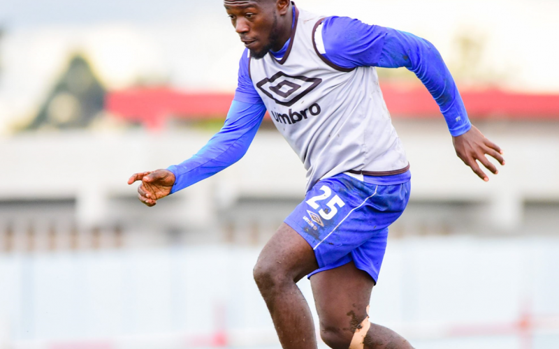 Bandi in past AFC Leopards training. PHOTO/@AFCLeopards/X
