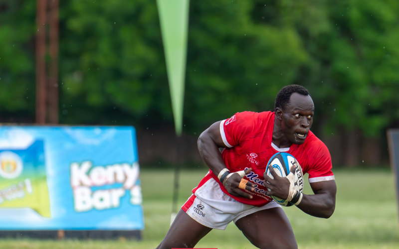 Cheetahs player in Rugby Super Series action. PHOTO/RugbySuperSeries/@superseriesKE/X