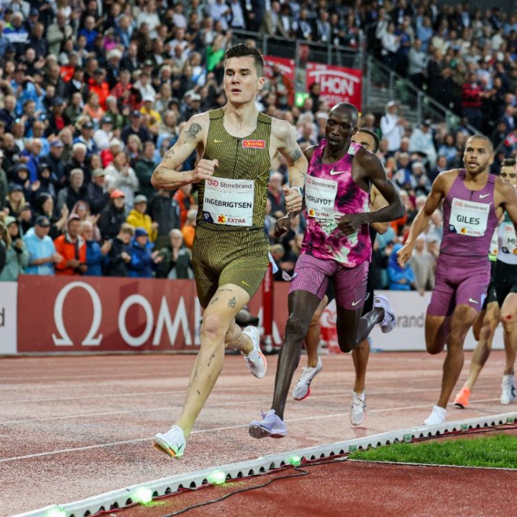 Ingebrigtsen narrowly denies Timothy Cheruiyot win in dramatic finish