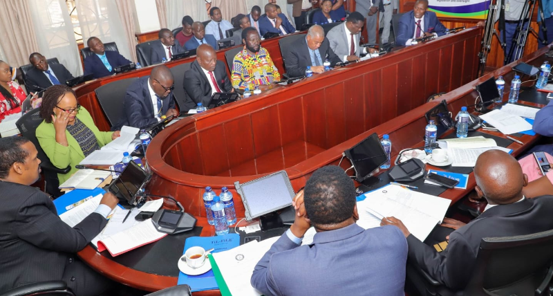 Council of Governors during a meeting with senators and mps on Tuesday May 28, 2024. PHOTO/ @AnneWaiguru/ X.