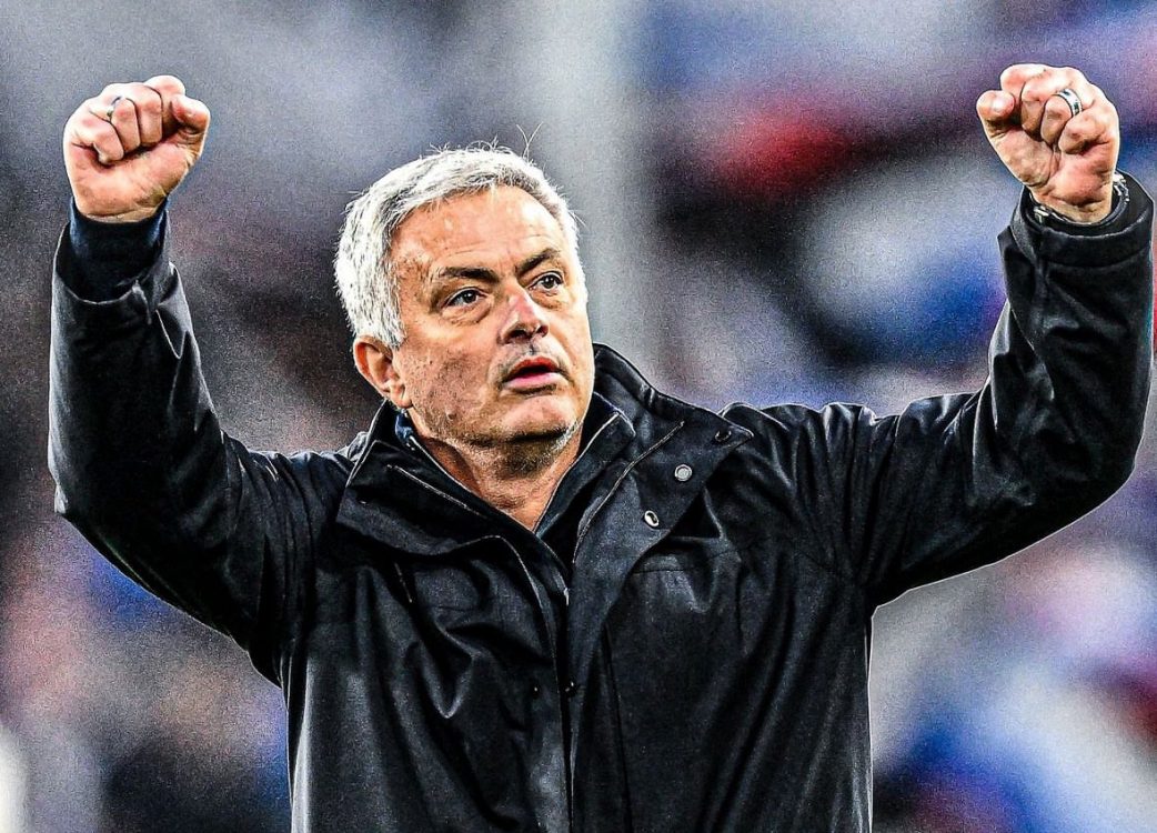 Jose Mourinho. PHOTO/@FabrizioRomano/X