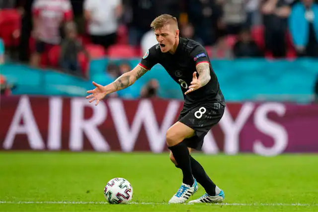 Toni Kroos in action for Germany. PHOTO/AP