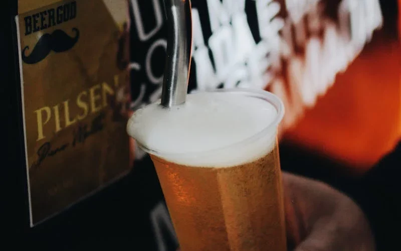 A glass of beer. PHOTO/Pexels