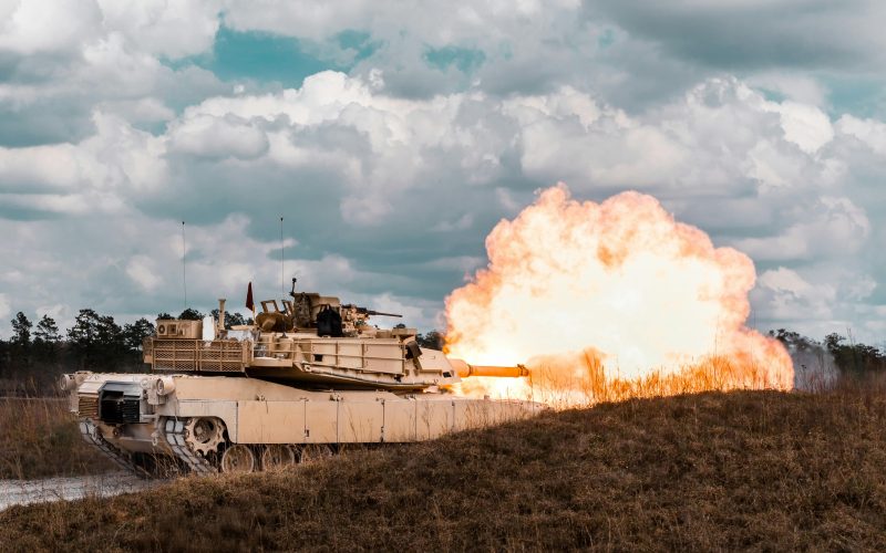 A military-grade tank fires away. Egypt and Turkey have called for a ceasefire in Gaza. PHOTO/Pexels.