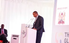 KEMSA Board Chairman. Irungu Nyakera addressing a past event. PHOTO/@wnyakera/x