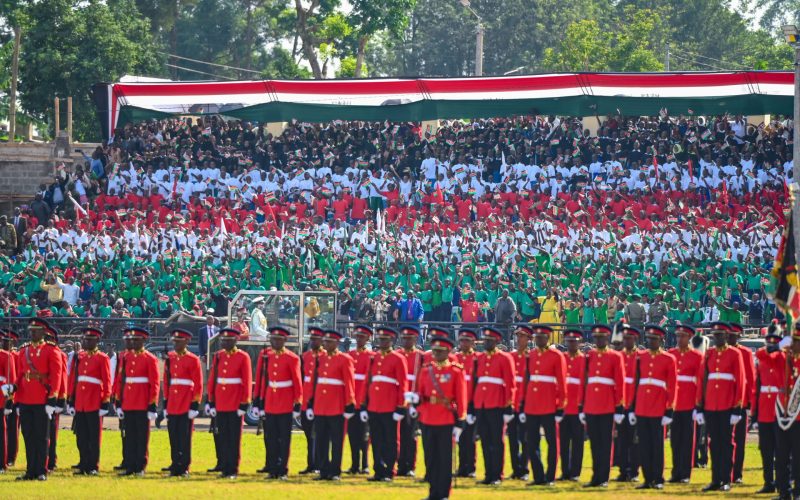 Madaraka Day at Masinde Muliro Stadium, Bungoma County. PHOTO/@kipmurkomen/X

