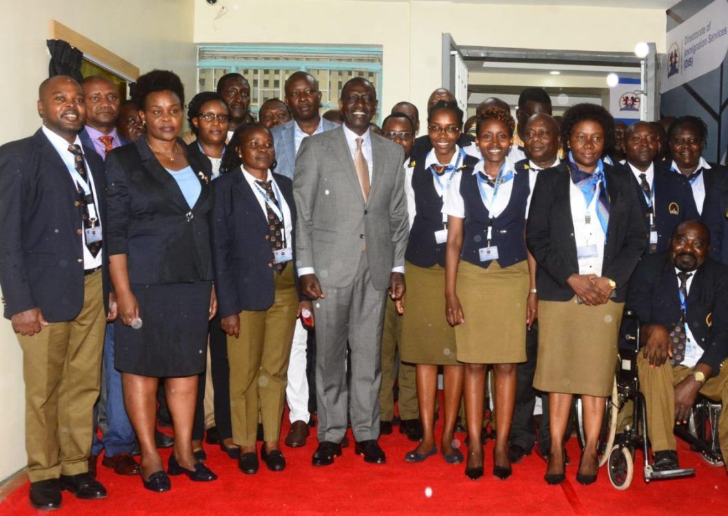 PHOTOS: Ruto opens Bungoma passport application centre