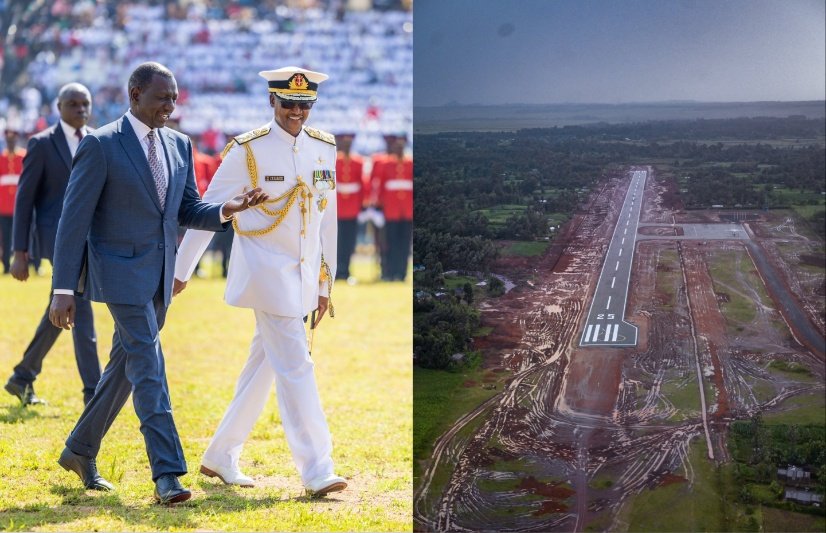 ‘Ndege mutakutana nayo Webuye’ – Ruto promises Bungoma residents Matulo airstrip expansion