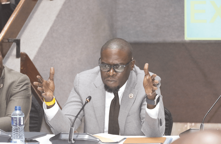 Nairobi Governor Johnson Sakaja speaking during a past function. PHOTO/Print