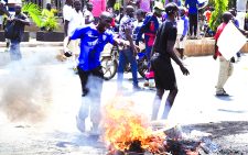 Kisumu Finance Bill Protests. PHOTO/Print
