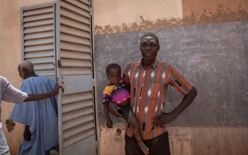 Burkinabé Sonde-Yentema-and-daughter/ PHOTO/@Ingebjorg Karstad/ALjazeera