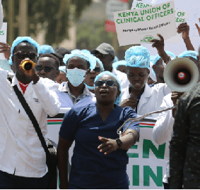 MTRH clinical officers down tools over demands