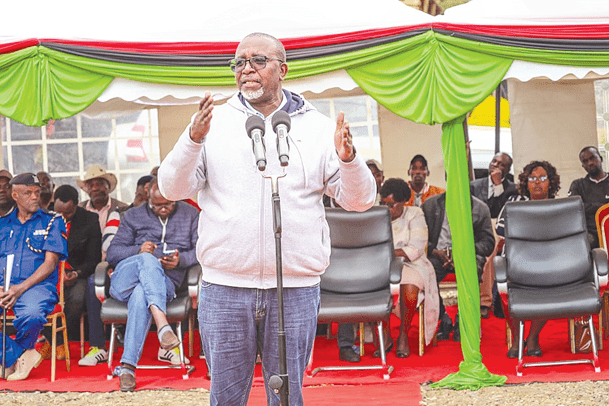 Agriculture Cabinet Secretary Mithika Linturi.