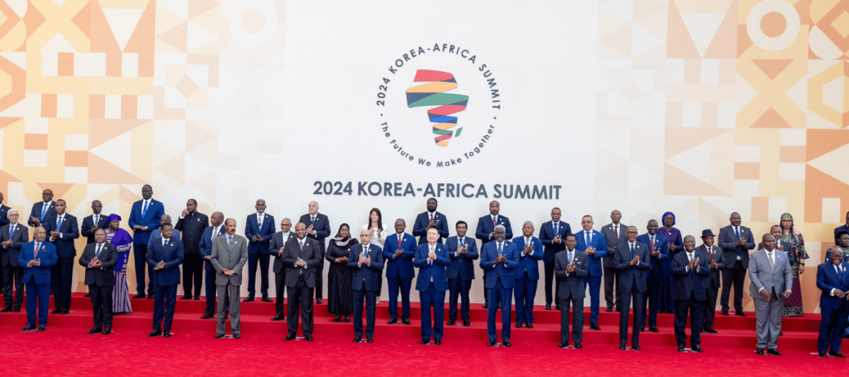 Africam Presidents at Korea-Africa Summit in Seoul. PHOTO/@WilliamsRuto/X