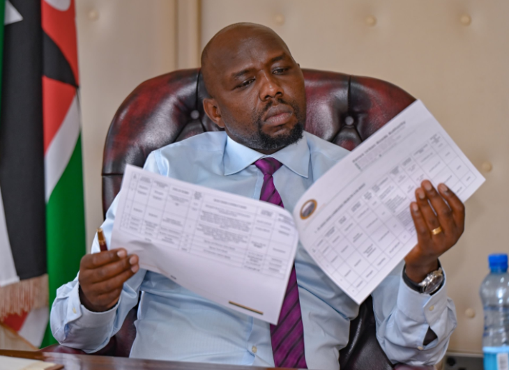 Former Transport CS Kipchumba Murkomen. PHOTO/@kipmurkomen/X