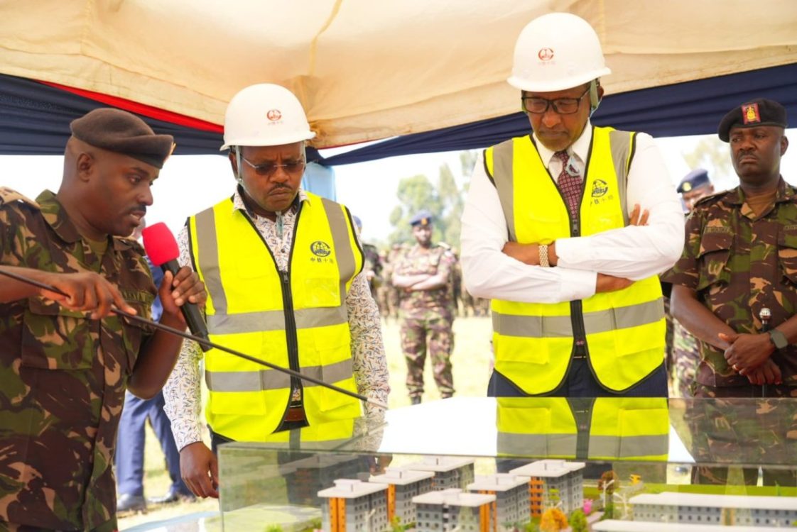 CS Duale breaks ground with 788 houses for KDF soldiers