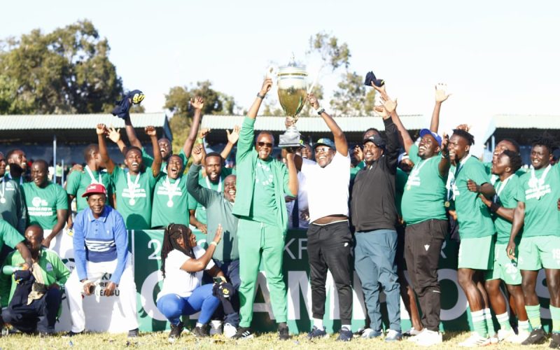 Gor Mahia crowned Football Kenya Federation Premier League 2023/24 season champions. PHOTO/Reuben Ndolo