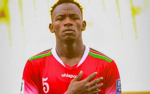 Harambee Stars defender Alphonce Omija. PHOTO/@OmijahAlphonce/X