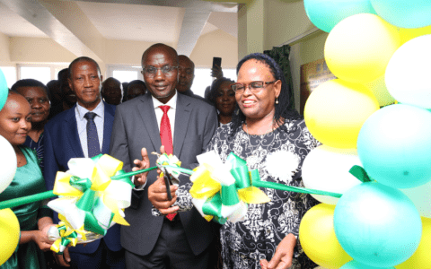 Chief Justice Martha Koome opens the first alternative justice centre in Africa at the Imani Mall in Nakuru County on Tuesday, June 4, 2024. PHOTO/@KenyaJudiciary/X