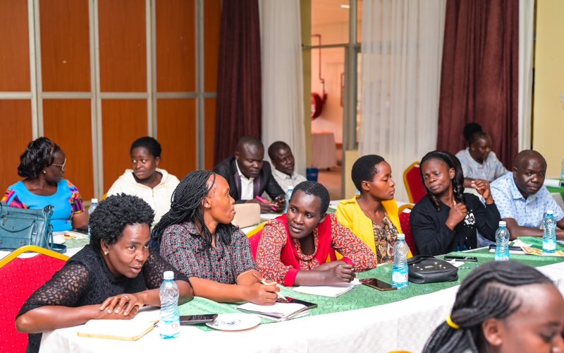 A section of the CHPs training in Vihiga. PHOTO/@MOH_Kenya/X