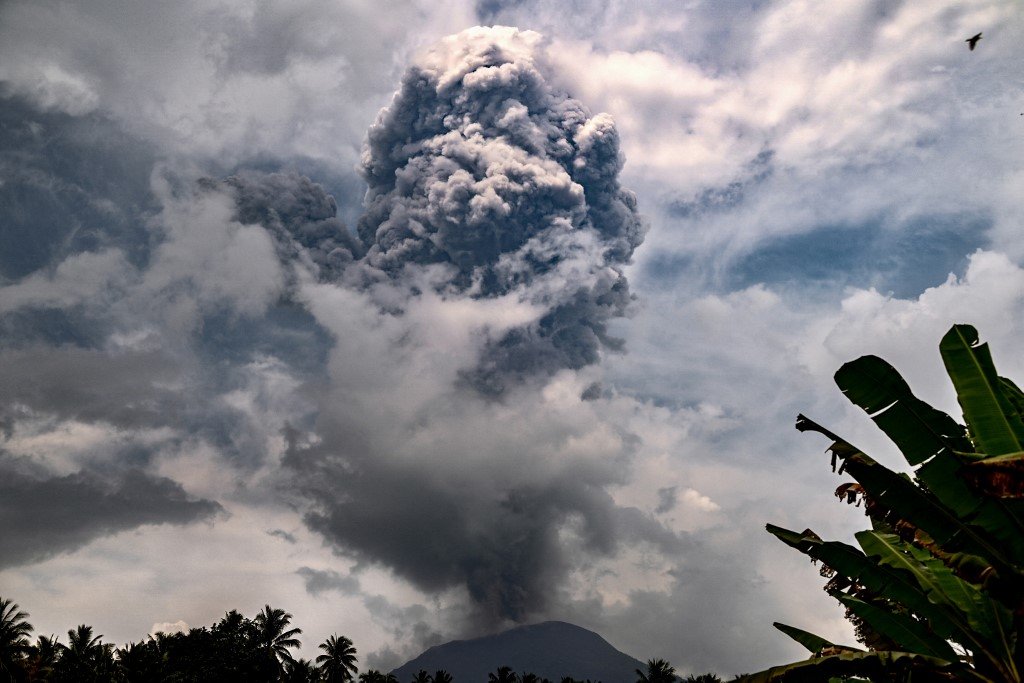 Indonesia volcano erupts, spews ash 7km into the sky