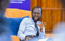 Kisumu County Governor Anyang' Nyong'o has put contractors on notice for harassing county staff. PHOTO/@AnyangNyongo/X.