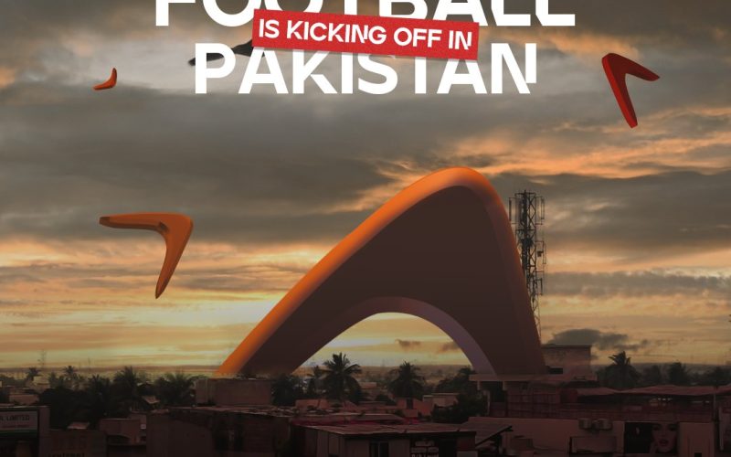 A poster promoting Pakistan football. PHOTO/@pfl_pk/X